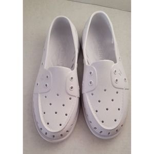Sperry Top-Sider A/O Float, Boat Shoes,‎ White, Women 10M